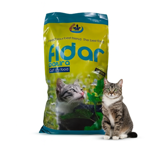 خرید ، قیمت و مشخصات غذا خشک گربه فیدار پاتیرا از پت شاپ لنداف هانا | Fidar Adult Food for Cat