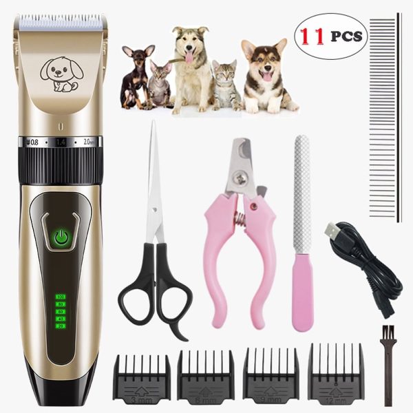 خرید ، قیمت و مشخصات ماشین اصلاح سگ و گربه pet grooming hair clipper از لنداف هانا