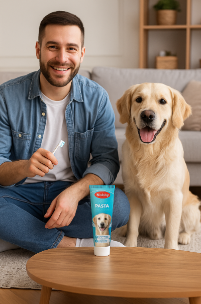 خرید ، قیمت و مشخصات خمیردندان نوبی از پت شاپ لنداف هانا | Nobby tooth paste