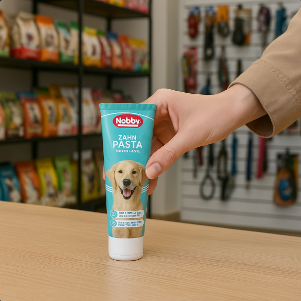 خرید ، قیمت و مشخصات خمیردندان نوبی از پت شاپ لنداف هانا | Nobby tooth paste