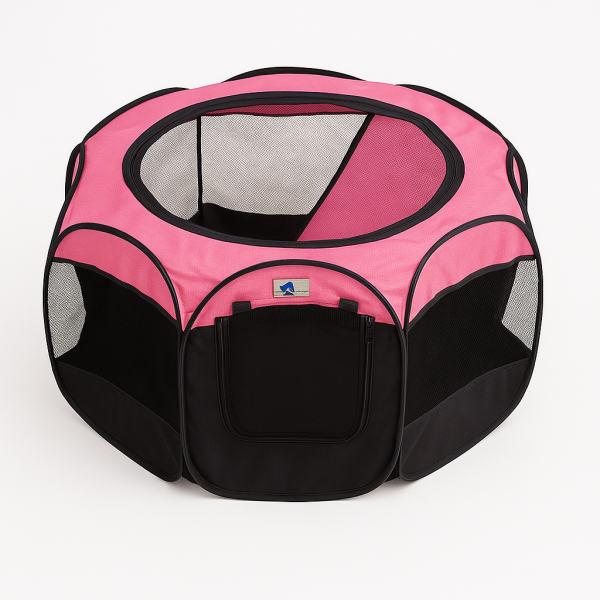 خرید ، قیمت و مشخصات پارک برزنتی پلاس سایز L , M | foldable dog cage