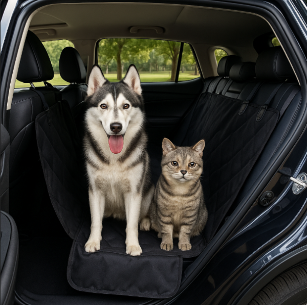 کاور صندلی ماشین برای حیوانات ، سگ ، گربه ، خرید از پت شاپ لنداف هانا | Car seat covers for dogs