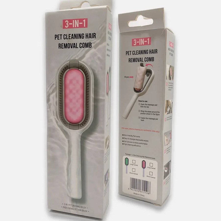 خرید ، قیمت و مشخصات برس و پرزگیر چند کاره لیندا از پت شاپ لنداف هانا | Animal brushes and lint removers