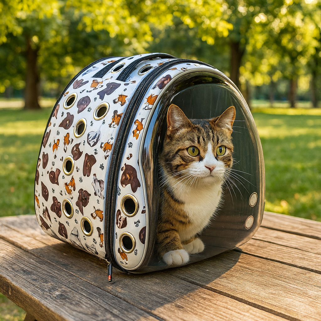 خرید ، قیمت و مشخصات کیف و کوله حمل طرح دار ونوس زاریکس از پت شاپ لنداف هانا | Venus Carrier Bag