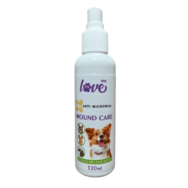 خرید ، قیمت و مشخصات اسپری ترمیم زخم حیوانات از پت شاپ لنداف هانا | Pet Wound Care Spray