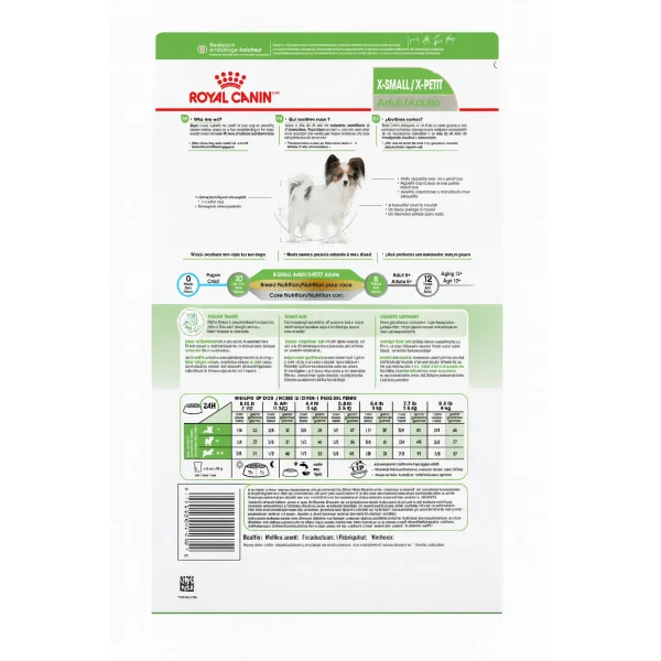 خرید ، قیمت و مشخصات غذا خشک ایکس اسمال ادالت رویال کنین از پت شاپ لنداف هانا | Royal Canin X-Small Adult