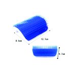 خرید ، قیمت و مشخصات برس دیواری گربه از پت شاپ لنداف هانا | Cat Wall Self Groomer Brush