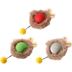 خرید ، قیمت و مشخصات اسباب بازی توپ هوشمند شارژی خزدار از پت شاپ لنداف هانا | Furry Smart Cat Toy Ball