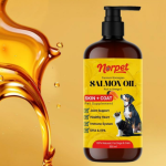 خرید ، قیمت و مشخصات روغن ماهی سالمون نورپت از پت شاپ لنداف هانا | Nor Pet Salmon Oil