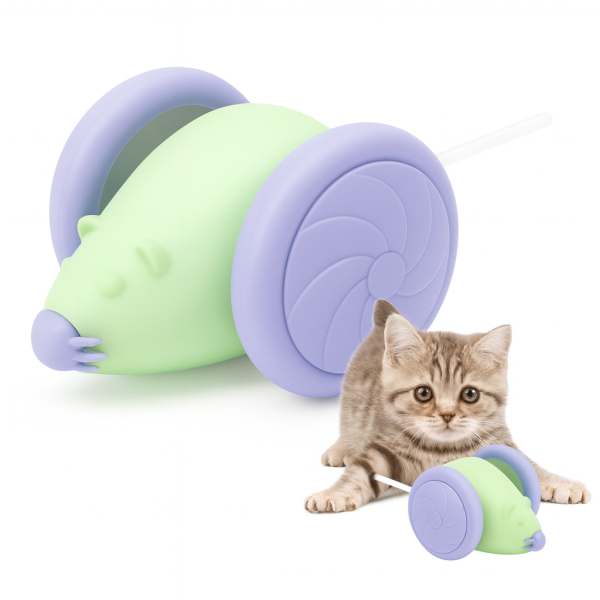 خرید ، قیمت و مشخصات اسباب بازی گربه موش هوشمند از پت شاپ لنداف هانا | Smart Cat Mouse Toy
