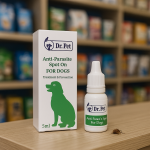 خرید ، قیمت و مشخصات قطره ضد کک و کنه پت گردنی دکتر پت از پت شاپ لنداف هانا| Anti-Flea and Tick Spot-On for Dogs