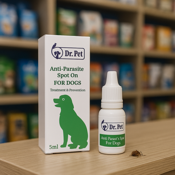 خرید ، قیمت و مشخصات قطره ضد کک و کنه پت گردنی دکتر پت از پت شاپ لنداف هانا| Anti-Flea and Tick Spot-On for Dogs