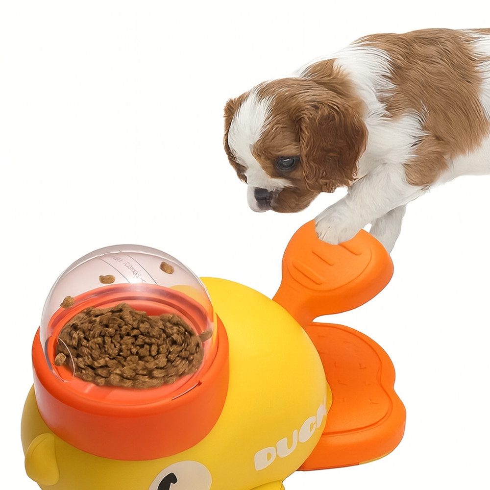 خرید ، قیمت و مشخصات اسباب‌ بازی تشویقی خور اردک بازی سگ و گربه | Interactive Balance Treat Toy