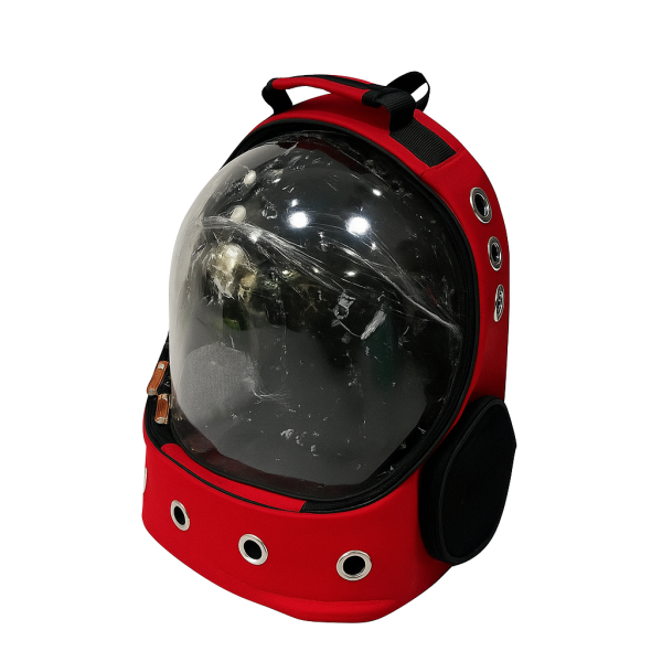 خرید ، قیمت و مشخصات کوله فضایی سگ و گربه مدل کوروش از پت شاپ لنداف هانا | Cat & Dog Carrier Bag