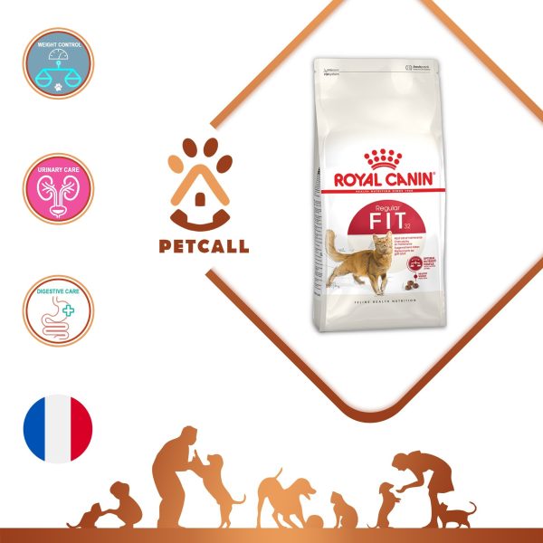 خرید ، قیمت و مشخصات غذا خشک ادالت فیت گربه از پت شاپ لنداف هانا | Royal Canin adult Fit