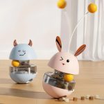 خرید ، قیمت و مشخصات اسباب‌بازی تعادلی مخزن‌دار تشویقی‌خور از پت شاپ لنداف هانا | Interactive Balance Treat Toy ، Pet Wobble Toy