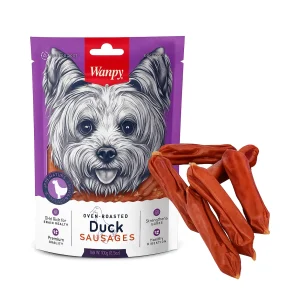 خرید قیمت و مشخصات تشویقی سوسیسی اردک ونپی از پت شاپ لنداف هانا | Wanpy Duck Sausages