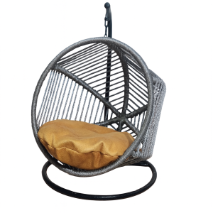 خرید ، قیمت و مشخصات تاب ریلکسی ماهواره ای گربه از پت شاپ لنداف هانا | Cat relaxation swing Cat Bed Pet Egg Chair