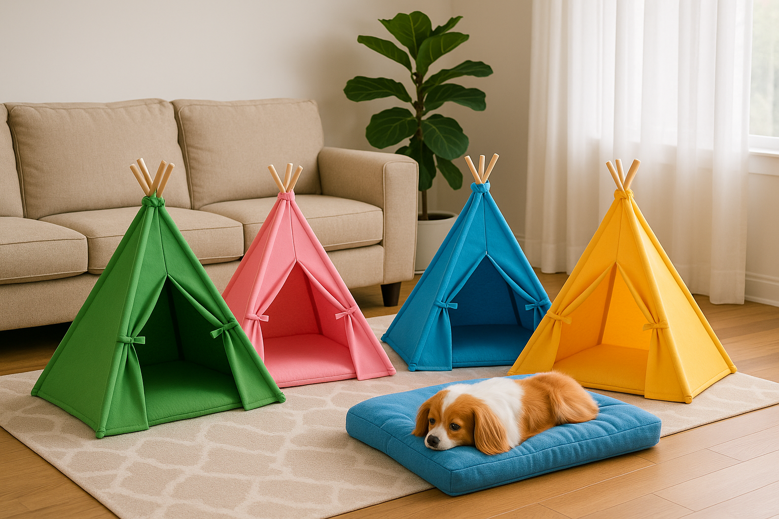 خرید ، قیمت و مشخصات انواع تخت ، تشک و جا خواب سگ از پت شاپ لنداف هانا