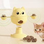 خرید ، قیمت و مشخصات اسباب‌ بازی چرخشی مخزن‌ دار از پت شاپ لنداف هانا | Pet Rotary Toy