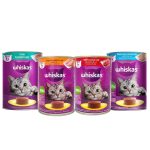 خرید ، قیمت و مشخصات کنسرو پته ویسکاس طعم بیف از پت شاپ لنداف هانا | Whiskas Beef Flavour Loaf