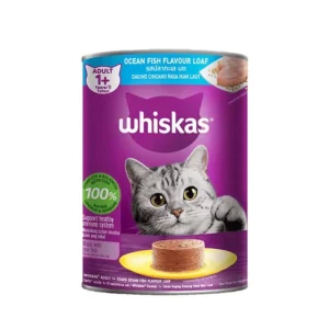 خرید ، قیمت و مشخصات کنسرو پته ویسکاس ماهی اقیانوس از پت شاپ لنداف هانا | Whiskas Ocean Fish Loaf