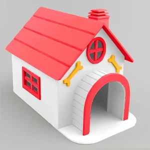 خرید ، قیمت و مشخصات کلبه سگ مدل جک از پت شاپ لنداف هانا | Dog House