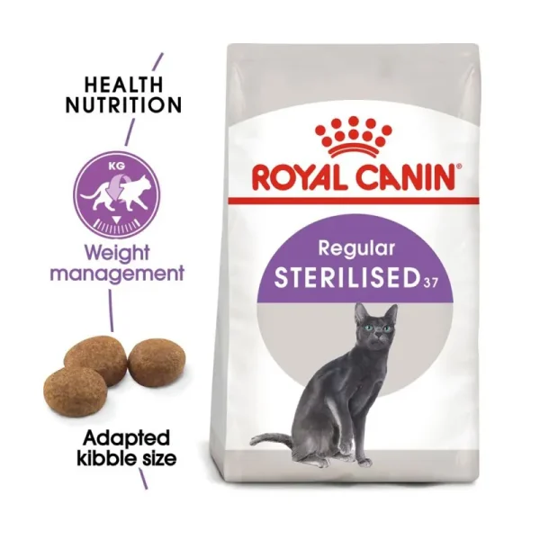 خرید ، قیمت و مشخصات غذا خشک استرلایز رویال کنین از پت شاپ لنداف هانا | Royal Canin Sterilised