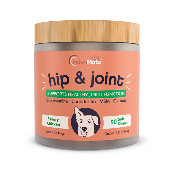 خرید ، قیمت و مشخصات قرص گلوکوزامین و کلسیم جهت مفاصل سازی و استخوان بندی سگ از پت شاپ لنداف هانا | Advacare hip & joint Tablets