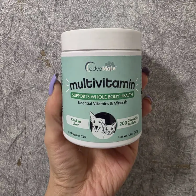 خرید ، قیمت و مشخصات مولتی ویتامین سگ و گربه ادواکر از پت شاپ لنداف هانا | AdvaMate Multivitamin