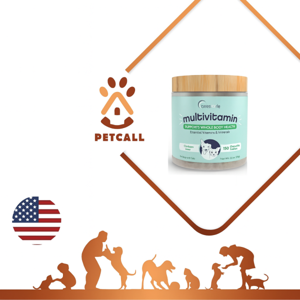 خرید ، قیمت و مشخصات مولتی ویتامین سگ و گربه ادواکر از پت شاپ لنداف هانا | AdvaMate Multivitamin