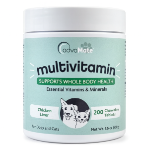 خرید ، قیمت و مشخصات مولتی ویتامین سگ و گربه ادواکر از پت شاپ لنداف هانا | AdvaMate Multivitamin