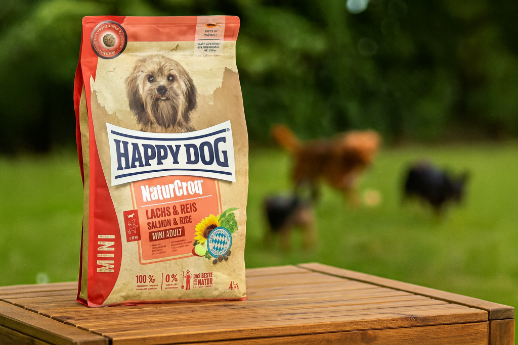 خرید قیمت و مشخصات غذا خشک هپی داگ نیچر کراک مینی ادالت از پت شاپ لنداف هانا | Happy Dog Natur Croq