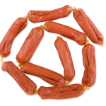 خرید ، قیمت و مشخصات تشویقی سوسیسی مرغ ونپی از پت شاپ لنداف هانا | Wanpy Chicken Sausages