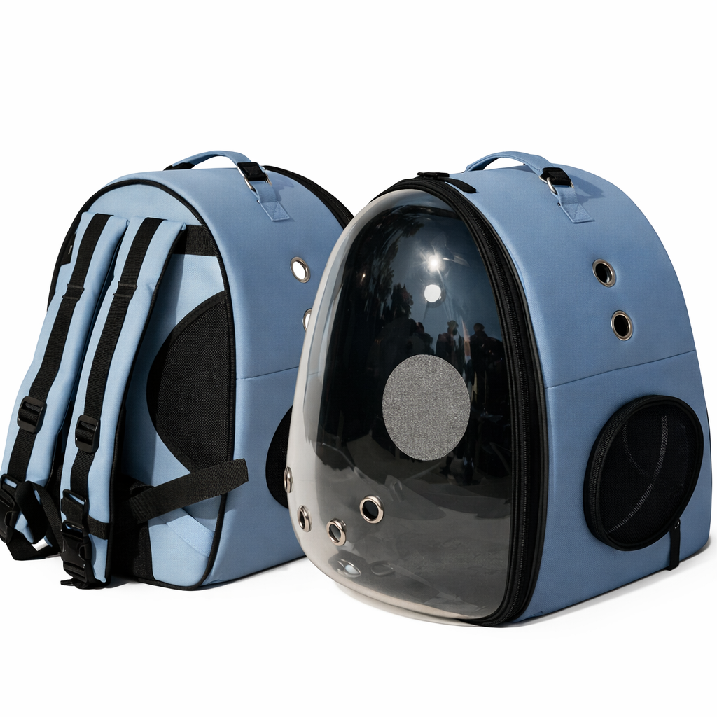 خرید ، قیمت و مشخصات کیف حمل سگ و گربه چرمی از پت شاپ لنداف هانا | Leather dog and cat carrier bag