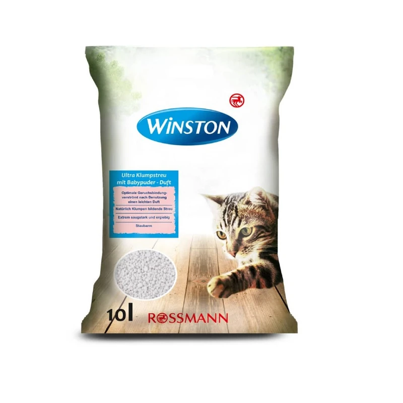 خرید ، قیمت و مشخصات خاک گربه وینستون از پت شاپ لنداف هانا | Winston Cat Litter