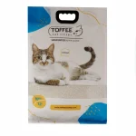 خرید ، قیمت و مشخصات خاک گربه تافی سوپر کلامپ از پت شاپ لنداف هانا | Toffee cat litter