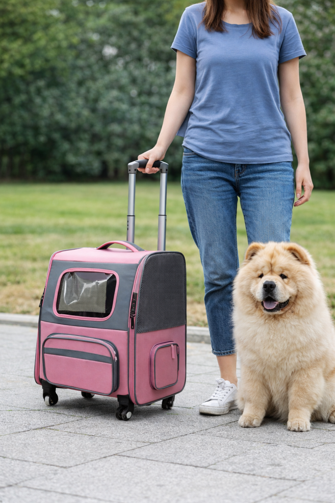 خرید ، قیمت و مشخصات ترولی لیلی سگ و گربه از پت شاپ لنداف هانا | Lily's trolley for dogs and cats