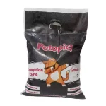 خرید ، قیمت و مشخصات خاک گربه پتوپیا کربن دار از پت شاپ لنداف هانا | Petopia Carbonized Cat Litter