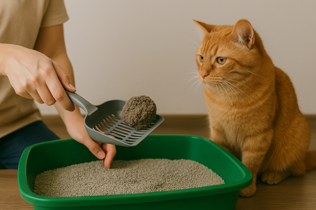 راهنمای کامل خرید خاک گربه از پت شاپ لنداف هانا