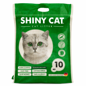 خرید ، قیمت و مشخصات خاک گربه شاینی از پت شاپ لنداف هانا | Shiny Cat