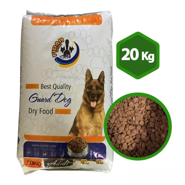 خرید ، قیمت و مشخصات غذا خشک سگ گارد فیدار از پت شاپ لنداف هانا | Guard Fidar dry dog ​​food