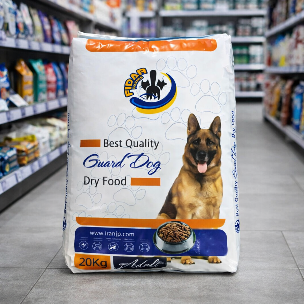 خرید ، قیمت و مشخصات غذا خشک سگ گارد فیدار از پت شاپ لنداف هانا | Guard Fidar dry dog ​​food