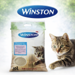 خرید ، قیمت و مشخصات خاک گربه وینستون از پت شاپ لنداف هانا | Winston Cat Litter