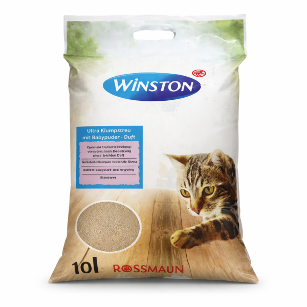 خرید ، قیمت و مشخصات خاک گربه وینستون از پت شاپ لنداف هانا | Winston Cat Litter