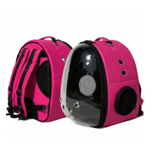 خرید ، قیمت و مشخصات کیف حمل سگ و گربه چرمی از پت شاپ لنداف هانا | Leather dog and cat carrier bag