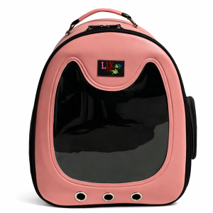 خرید ، قیمت و مشخصات کیف حمل چرمی گوشدار از پت شاپ لنداف هانا | Leather carrying case with handles