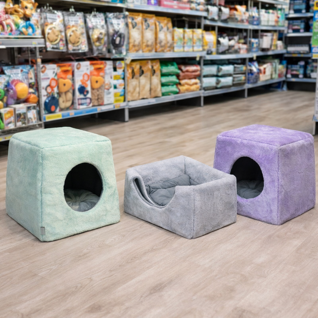 خرید ، قیمت و مشخصات جا خواب سه حالته آنجل از پت شاپ لنداف هانا | Fereshteh three-position sleeping mattress