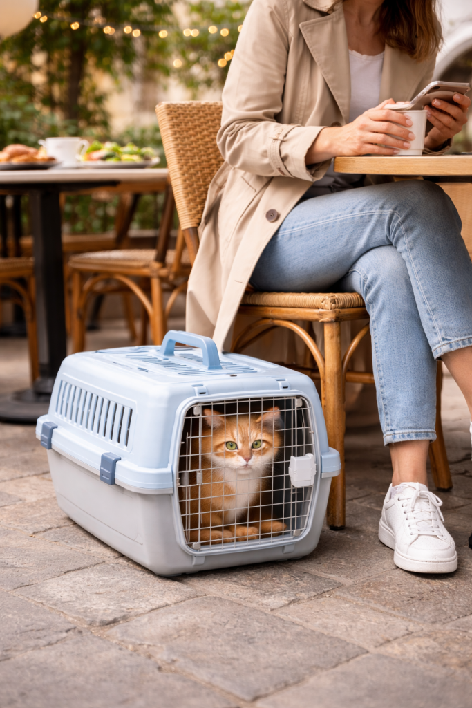 تفاوت باکس حمل حیوانات معمولی و هواپیمایی؛ کدام انتخاب مناسب‌تری است؟ پت شاپ لنداف هانا