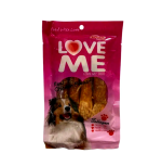 خرید ، قیمت و مشخصات تشویقی مدادی با دور پیچ هویج مرغ لاو می از پت شاپ لنداف هانا | LOVE ME dog treat